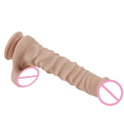 350g 215mm dick Frauen Dildo Flüssig Silikon Extra weich Dildo Gummi Sex-Spielzeug