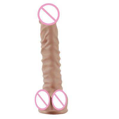 350g 215mm dick Frauen Dildo Flüssig Silikon Extra weich Dildo Gummi Sex-Spielzeug