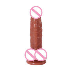 21.5 x 4cm Frauen realistische Dildo Weiches Silicone Dildo wasserdicht