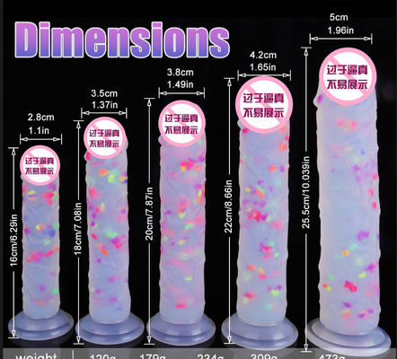 21.5 x 4cm realistische Dildo Gummi künstlicher Penis Anal männlich flüssiges weiches Silikon