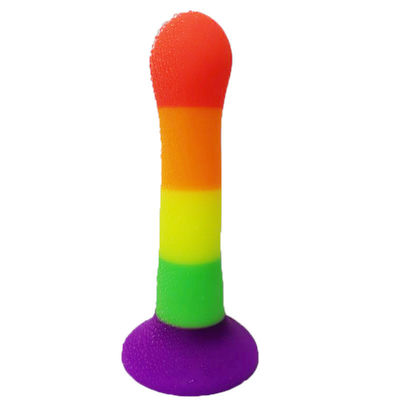 Silikon Gummi Wasserdicht Flüssig Silikon Dildo 18 X 4cm Riesiger Realistischer Dildo
