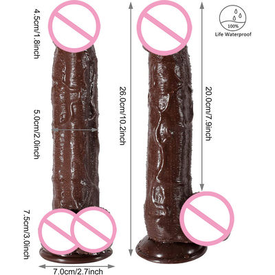10 Zoll Xxl Realistischen Dildo Doppel Dildo Custom Gummy Real Fühlen Big Dog Schwanz