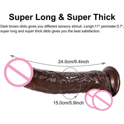 10 Zoll Xxl Realistischen Dildo Doppel Dildo Custom Gummy Real Fühlen Big Dog Schwanz