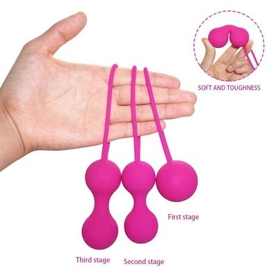 Silikon-Vibrator-Übung Vagina Kegel-Gewichte für Frauen