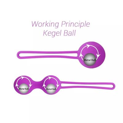 Silikon-Vibrator-Übung Vagina Kegel-Gewichte für Frauen