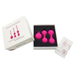 Silikon-Vibrator-Übung Vagina Kegel-Gewichte für Frauen