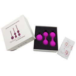 Silikon-Vibrator-Übung Vagina Kegel-Gewichte für Frauen