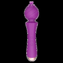 USB-Ladung Big G Spot Vibrator 24cm Pussy Handheld Vibrator Sexy 238g