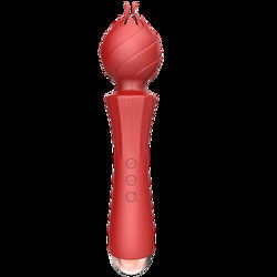 USB-Ladung Big G Spot Vibrator 24cm Pussy Handheld Vibrator Sexy 238g