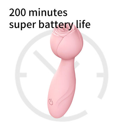 Druck Logo AV Wand Kabellose Handheld 350g Frauen Vibrator Wand Massage