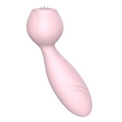 Druck Logo AV Wand Kabellose Handheld 350g Frauen Vibrator Wand Massage