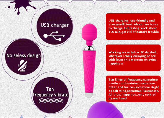 Weibliche AV-Stab Mini Kugel Vibrator Clit Saugen Vibrator Masturbation Massage
