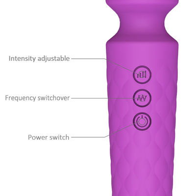 8 Geschwindigkeits-Vibrations-Massage-Gerät 205mm G-Punkt-Vibrator Sex-Spielzeug Körper-Pussy