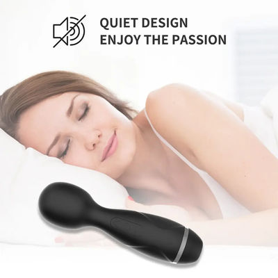 Mini-Wireless Japan AV-Stift Mädchen Muschi Saugen Schwarze Massage-Stift Vibrator