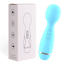 Mini-Wireless Japan AV-Stift Mädchen Muschi Saugen Schwarze Massage-Stift Vibrator