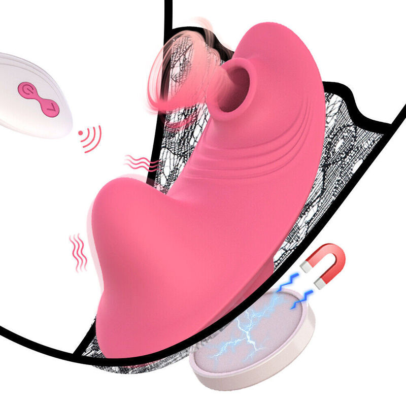 Unterwäsche Sexy Erwachsene Sex Vibratoren Höschen Klitoris Sauger Spielzeug Für Weibchen 9cm X 4.3cm