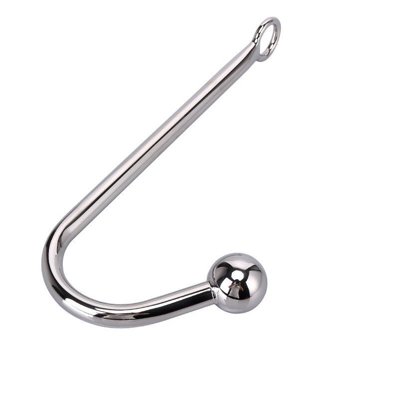 115g Männer Anal-Spielzeug Haken mit Ball Bondage Schwanz Edelstahl für Männer