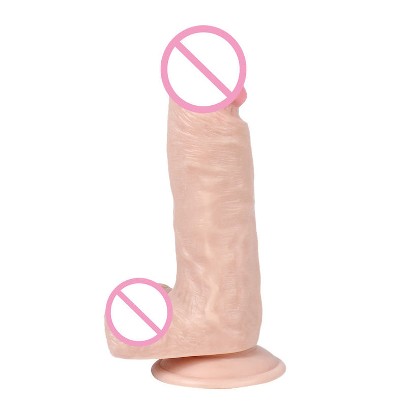 Fleisch Penis Männlich Realistischer Dildo 17,5 X 3,5 cm Erwachsene Frauen Sexspielzeug Flüssig Weiches Silikon