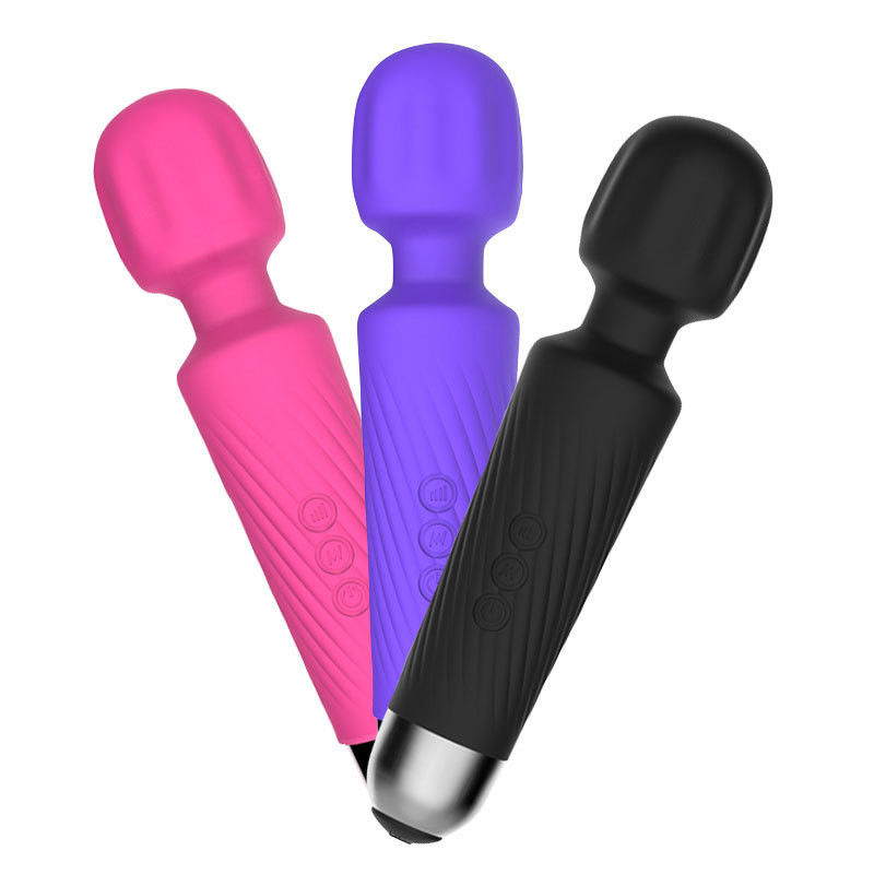 Wireless Frauen wiederaufladbares Sexspielzeug Erwachsene Kristall Klitoris Mini Vagina Zauberstab Vibrator