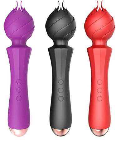USB-Ladung Big G Spot Vibrator 24cm Pussy Handheld Vibrator Sexy 238g